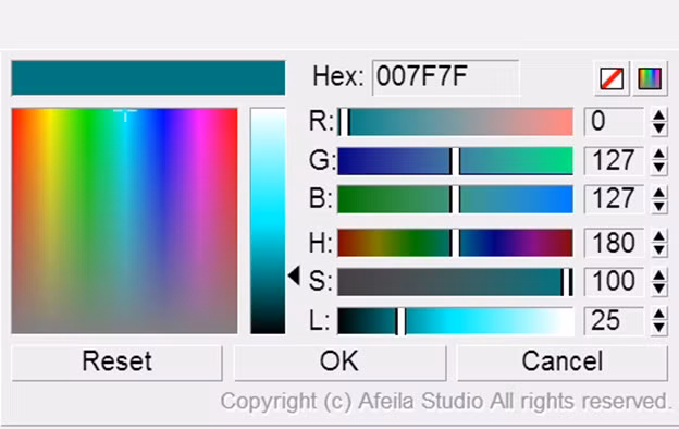 Cách lấy bảng mã màu Html, CSS siêu nhanh, đơn giản