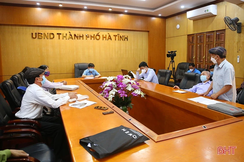 Xử lý kịp thời các vụ việc, kiến nghị của công dân TP Hà Tĩnh