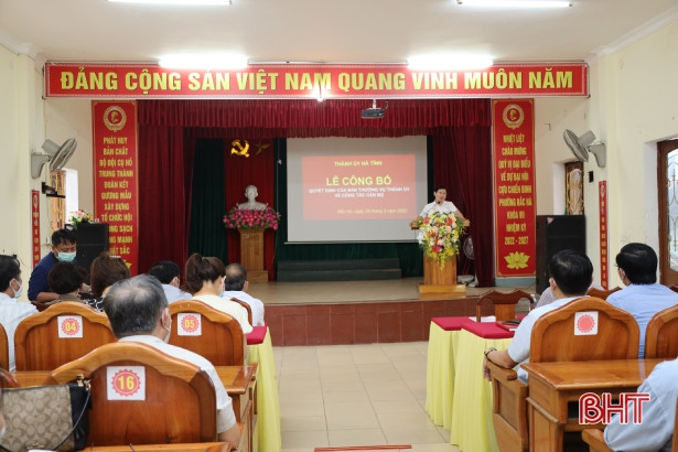 Bắc Hà có tân Phó Bí thư Đảng ủy phường
