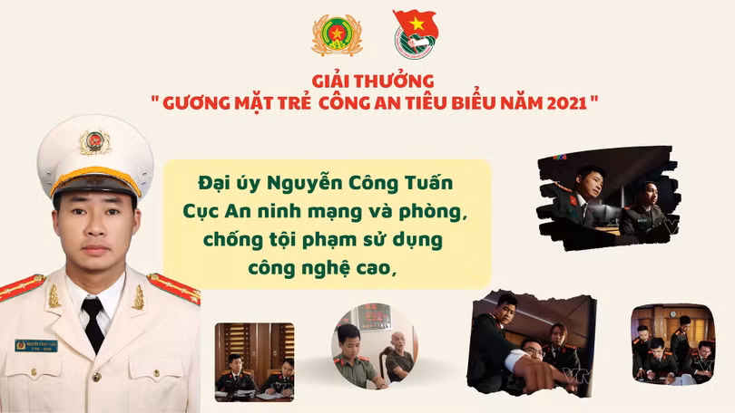 2 chiến sỹ CAND quê Hà Tĩnh được vinh danh “Gương mặt trẻ Công an tiêu biểu” toàn quốc