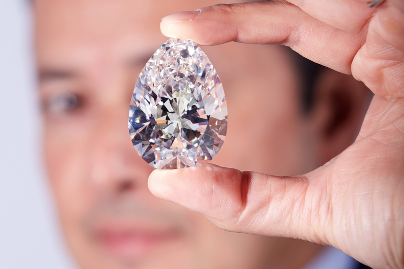 Kim cương hơn 200 carat trình làng sau 20 năm