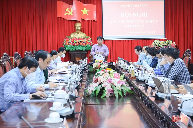 TP Hà Tĩnh tập trung thực hiện tốt các nhiệm vụ KT-XH trong quý II/2022