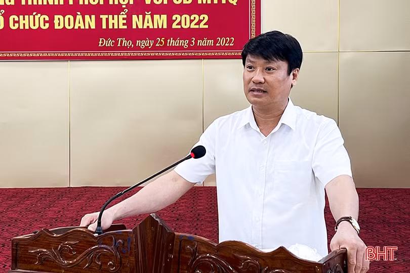 Đức Thọ tập trung cao thực hiện các nhiệm vụ kinh tế - xã hội quý II/2022