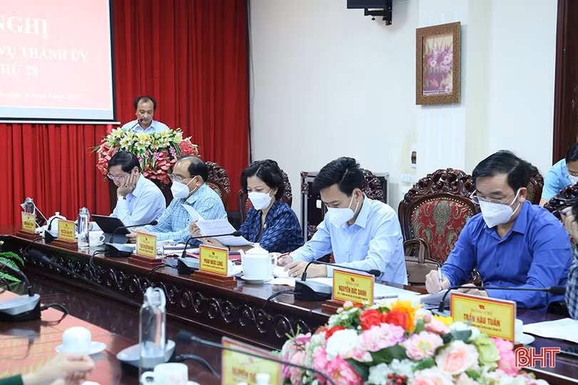 TP Hà Tĩnh tập trung thực hiện tốt các nhiệm vụ KT-XH trong quý II/2022