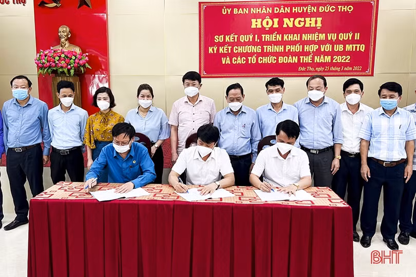 Đức Thọ tập trung cao thực hiện các nhiệm vụ kinh tế - xã hội quý II/2022