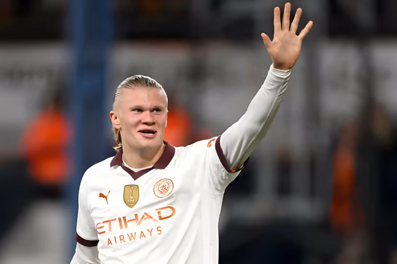 Haaland ghi 5 bàn trong 57 phút