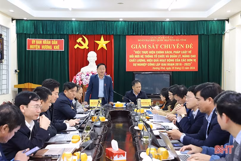 Đổi mới tổ chức, nâng cao chất lượng các đơn vị sự nghiệp công lập