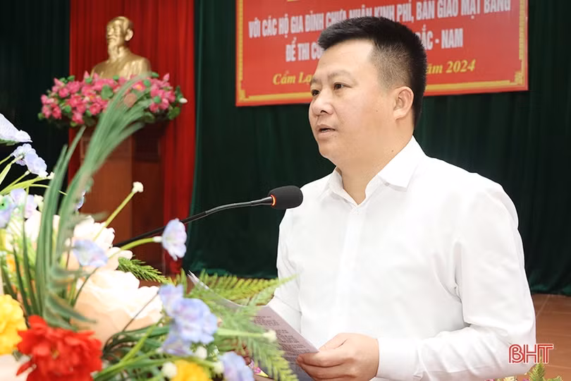 GPMB cao tốc Bắc - Nam triển khai với tinh thần bảo vệ tối đa quyền và lợi ích hợp pháp của người dân