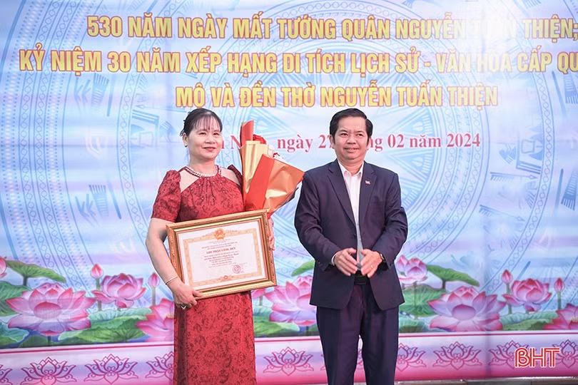 Tưởng niệm 530 năm ngày mất Tướng công Nguyễn Tuấn Thiện