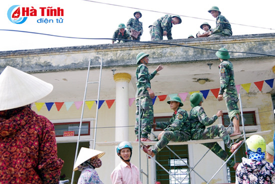 cac anh ve ron rang xom nho