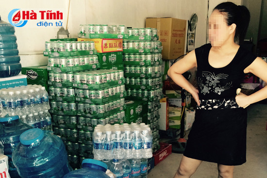 “Ma trận” nước uống đóng chai trên địa bàn Hà Tĩnh ảnh 1 ma tran nuoc uong dong chai tren dia ban ha tinh