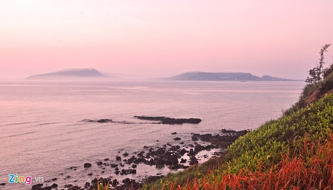 ngam mat troi ruc ro tren dao ly son