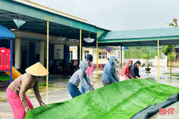 Chủ động phương án dạy học khi thời tiết diễn biến phức tạp