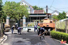 Can Lộc đẩy nhanh tiến độ thi công các công trình trọng yếu