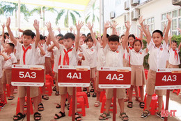 Học sinh iSchool Hà Tĩnh hào hứng với tuần học định hướng