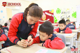 Hành trang vào lớp 1 từ khóa tiền tiểu học của iSchool Hà Tĩnh