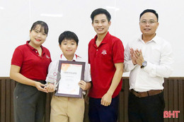 Học sinh iSchool Hà Tĩnh giành huy chương đồng Cuộc thi Coding Olympics quốc tế 