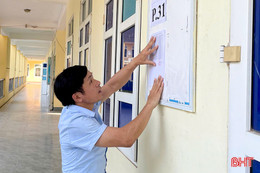 Chuẩn bị chu đáo cho Kỳ thi tốt nghiệp THPT 2025 tại Hà Tĩnh