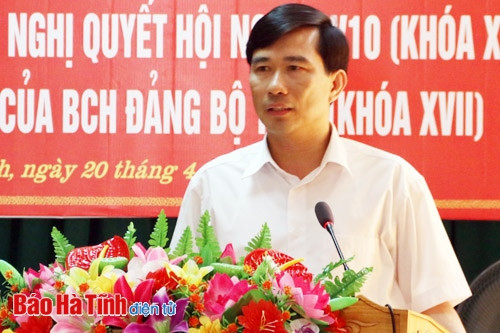 Đảng ủy Khối các cơ quan tỉnh quán triệt Nghị quyết Trung ương 10 ảnh 2