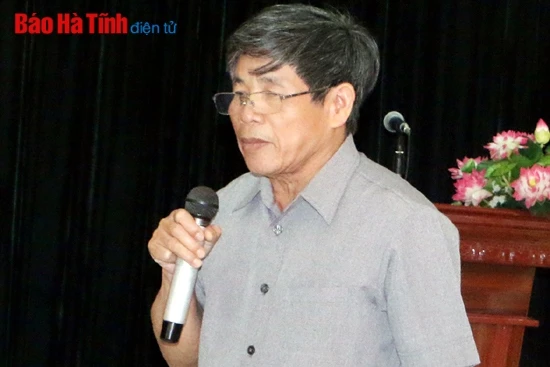 Con em Hà Tĩnh tại Hà Nội góp ý Dự thảo Báo cáo chính trị Đại hội Đảng bộ tỉnh ảnh 5