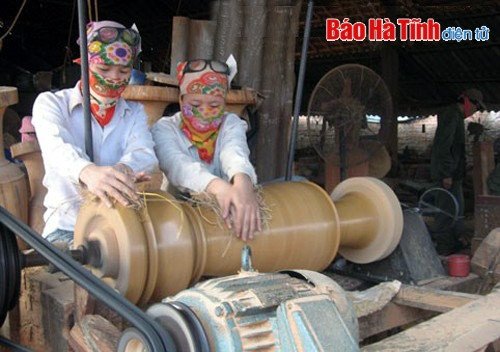 Làng mộc "nở hoa"! ảnh 1 Làng mộc "nở hoa"! ảnh 1