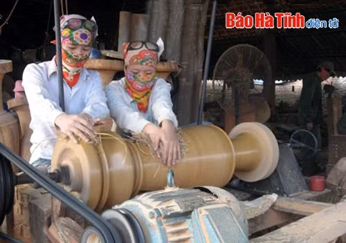 Làng mộc "nở hoa"! ảnh 1 Làng mộc "nở hoa"! ảnh 1