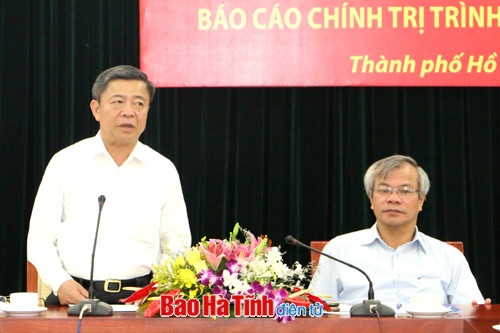 Con em Hà Tĩnh tại TP Hồ Chí Minh góp ý Dự thảo Báo cáo chính trị Đại hội Đảng bộ tỉnh ảnh 7