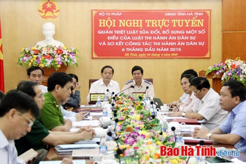 Thi hành án dân sự Hà Tĩnh thụ lý 530,970 việc và 102,021 tỷ đồng ảnh 1