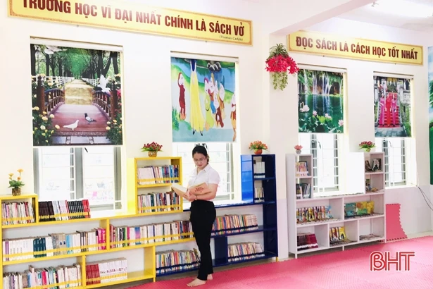 Khơi dậy tình yêu đọc sách cho giáo viên, học sinh phố núi Hà Tĩnh