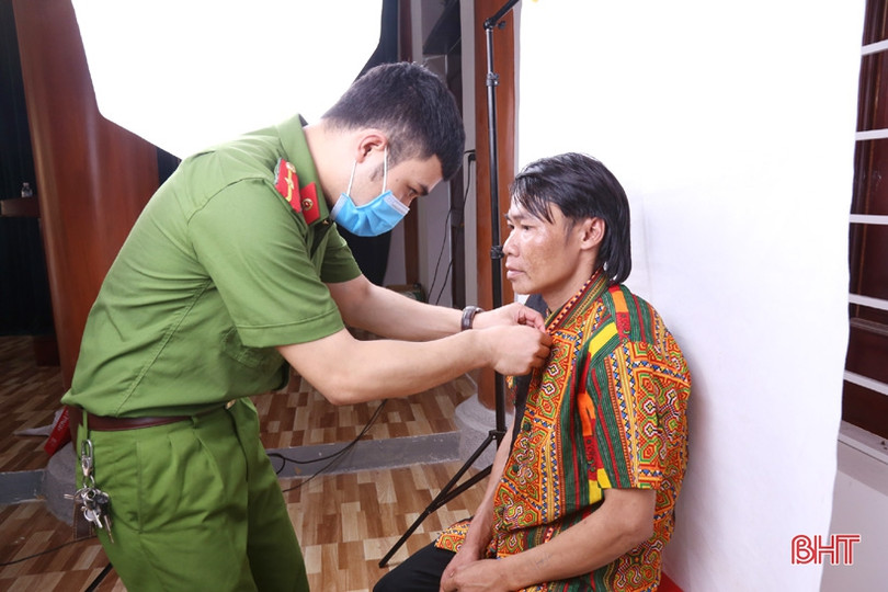 Hà Tĩnh: Tổ chức làm căn cước công dân miễn phí cho đồng bào dân tộc Chứt