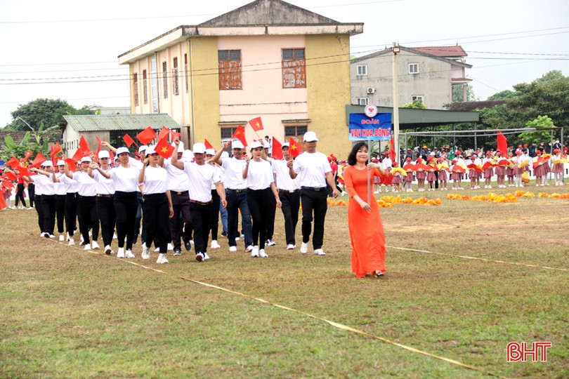 TX Kỳ Anh tổ chức đại hội điểm thể dục - thể thao cấp cơ sở tại xã Kỳ Hoa