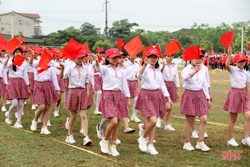 TX Kỳ Anh tổ chức đại hội điểm thể dục - thể thao cấp cơ sở tại xã Kỳ Hoa