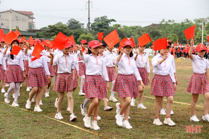 TX Kỳ Anh tổ chức đại hội điểm thể dục - thể thao cấp cơ sở tại xã Kỳ Hoa