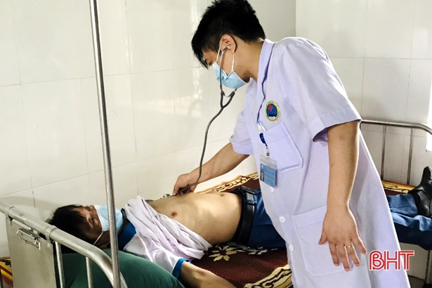 Hương Sơn tiêm vắc-xin phòng dịch Covid-19 đợt 1 cho 550 người