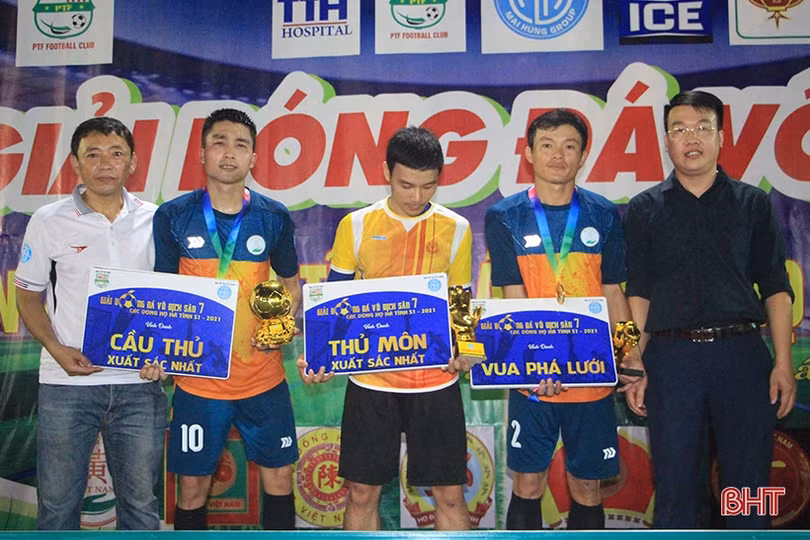 Đội họ Hoàng vô địch Giải Bóng đá nam các dòng họ Hà Tĩnh