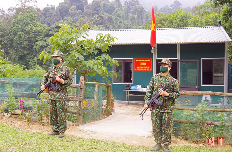 Kiểm tra các chốt phòng dịch Covid-19 trên tuyến biên giới Việt – Lào khu vực Hà Tĩnh