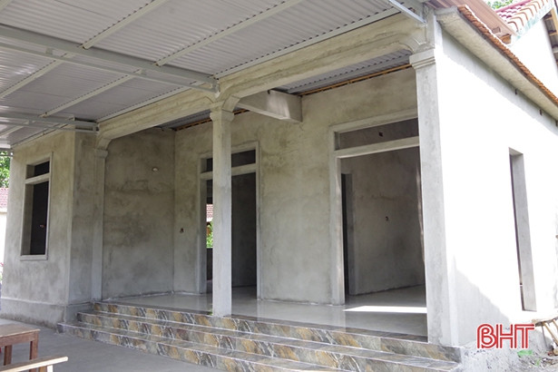 Bộ đội Biên phòng Hà Tĩnh hỗ trợ 50 triệu đồng xây nhà ở cho người có công