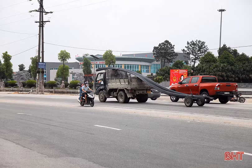 Muôn kiểu vi phạm luật giao thông ở Can Lộc