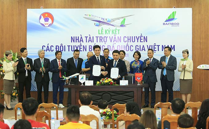 ĐT Việt Nam có nhà tài trợ vận chuyển trong 3 năm