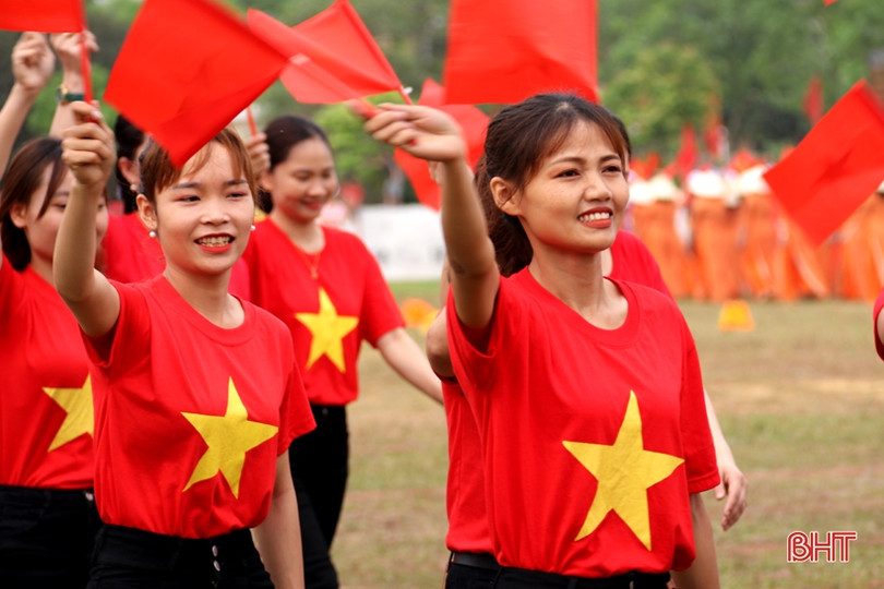 TX Kỳ Anh tổ chức đại hội điểm thể dục - thể thao cấp cơ sở tại xã Kỳ Hoa
