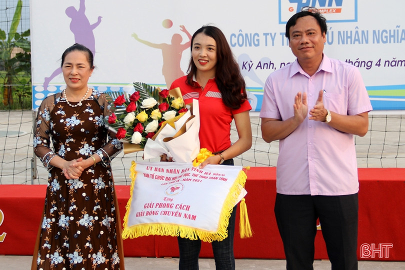 Thạch Hà vô địch Giải Bóng chuyền nam Đại hội Thể dục - thể thao Hà Tĩnh 