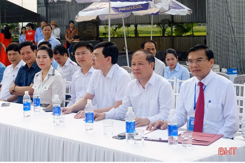 Khai mạc Giải Bóng chuyền nam Đại hội Thể dục, thể thao Hà Tĩnh lần thứ 9