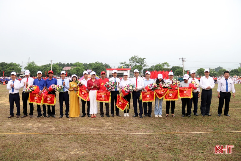 TX Kỳ Anh tổ chức đại hội điểm thể dục - thể thao cấp cơ sở tại xã Kỳ Hoa