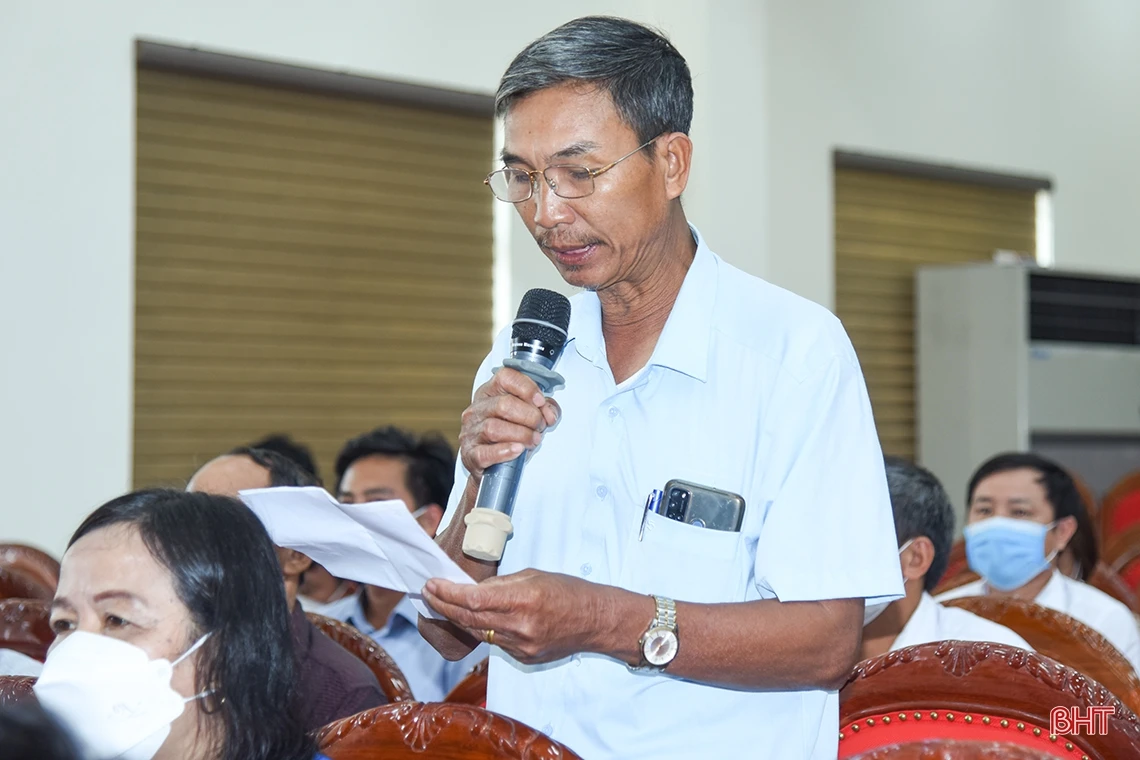 Tiếp thu nghiêm túc ý kiến của cử tri Hà Tĩnh để chuyển tải đến các cơ quan có thẩm quyền