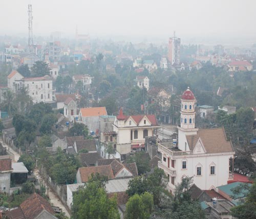 Thị xã Hồng Lĩnh. Ảnh: Đình Thông Thị xã Hồng Lĩnh. Ảnh: Đình Thông