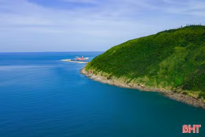 Vẻ đẹp hoang sơ, bình yên của vùng biển phía Nam Hà Tĩnh