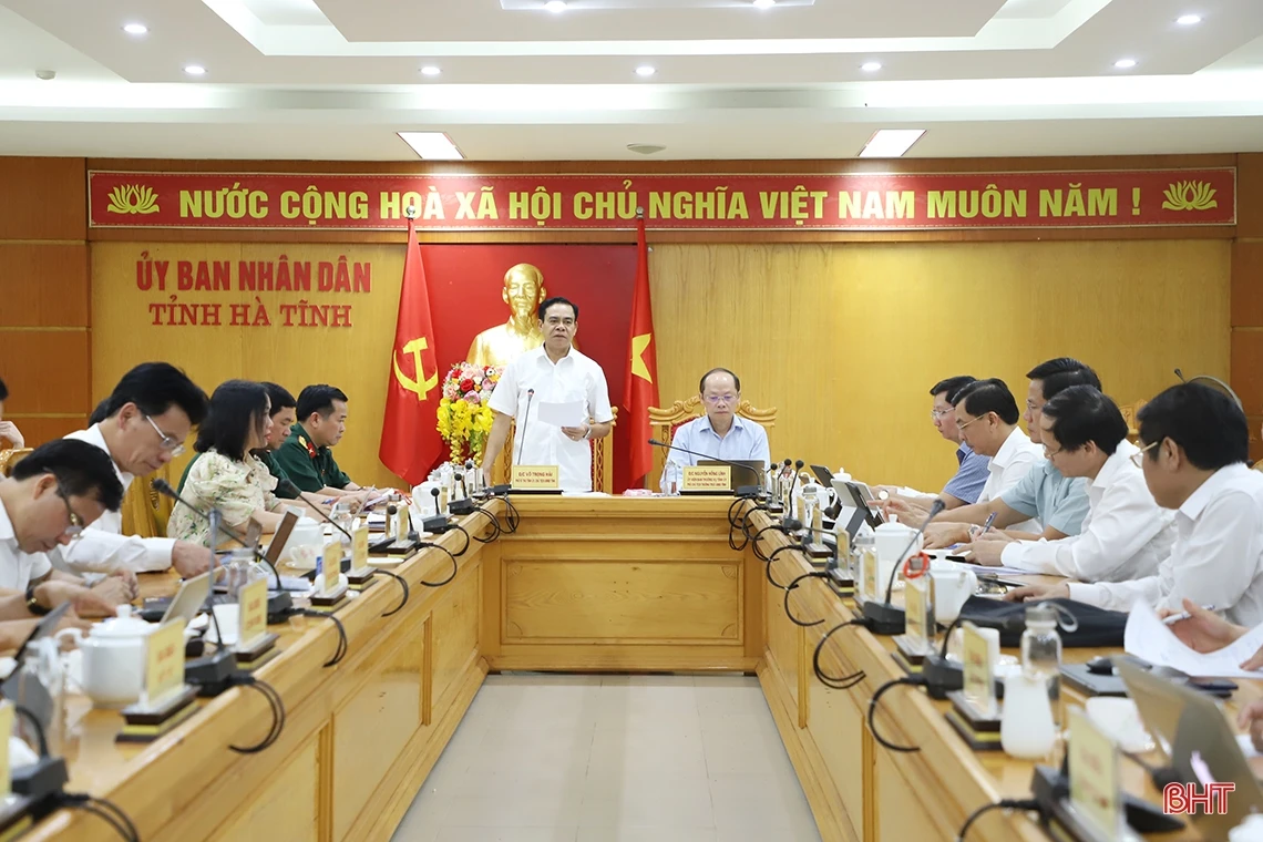 Chuẩn bị chu đáo cho hội nghị công bố Quy hoạch tỉnh và xúc tiến đầu tư vào Hà Tĩnh