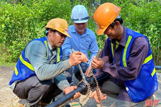 Hương Sơn nỗ lực hoàn thành tiêu chí nước sạch trong xây dựng nông thôn mới