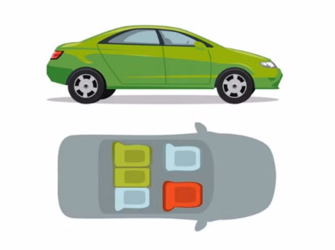 Đâu là vị trí ngồi nguy hiểm nhất trên xe ô tô?