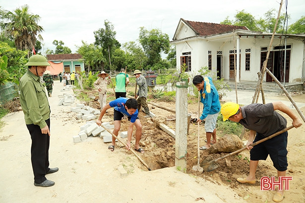 “Đổ” hơn 1 tỷ đồng, Thạch Sơn tăng tốc về đích nông thôn mới